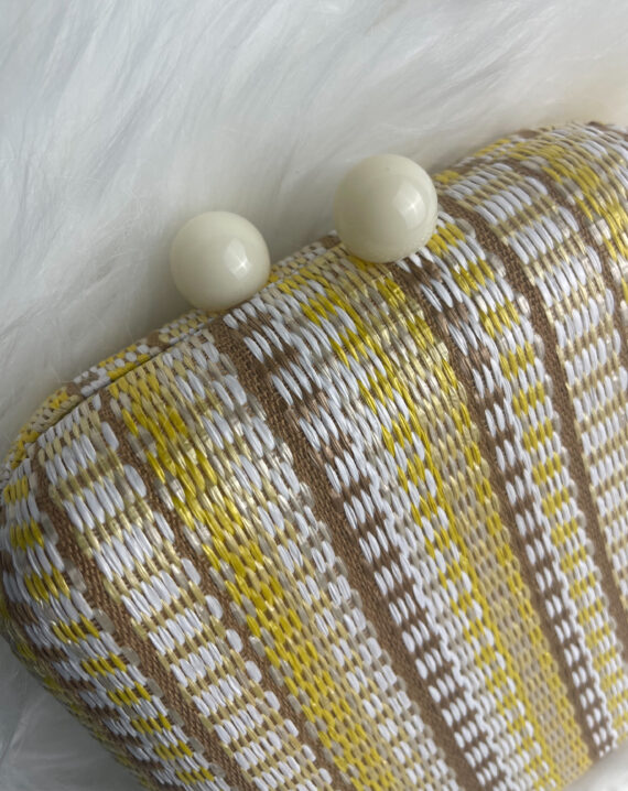 BOLSO DE FIESTA AMARILLO - Imagen 2