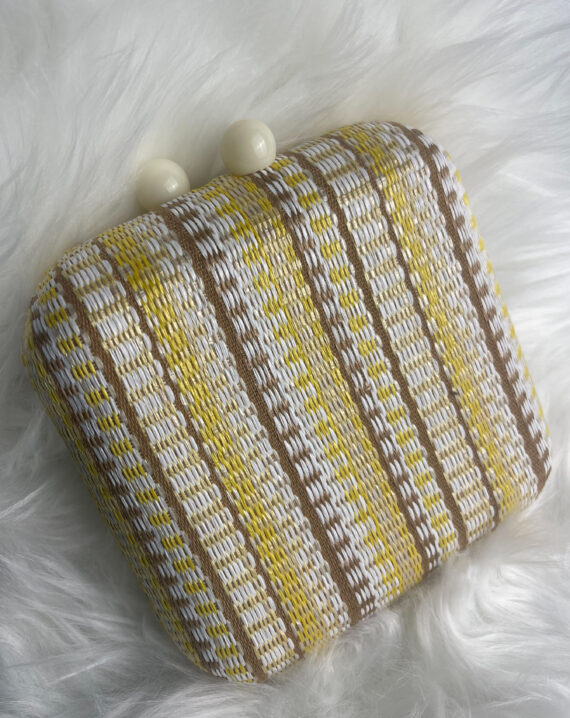 BOLSO DE FIESTA AMARILLO